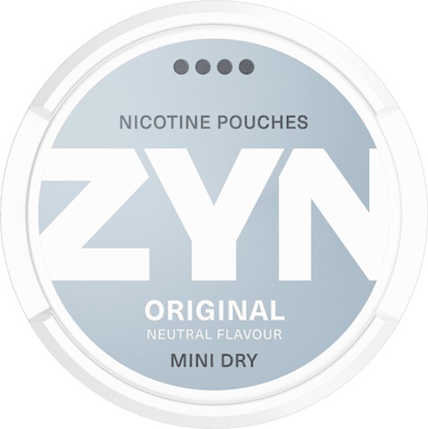 ZYN Mini Dry Original 6 mg - Nico - Pods