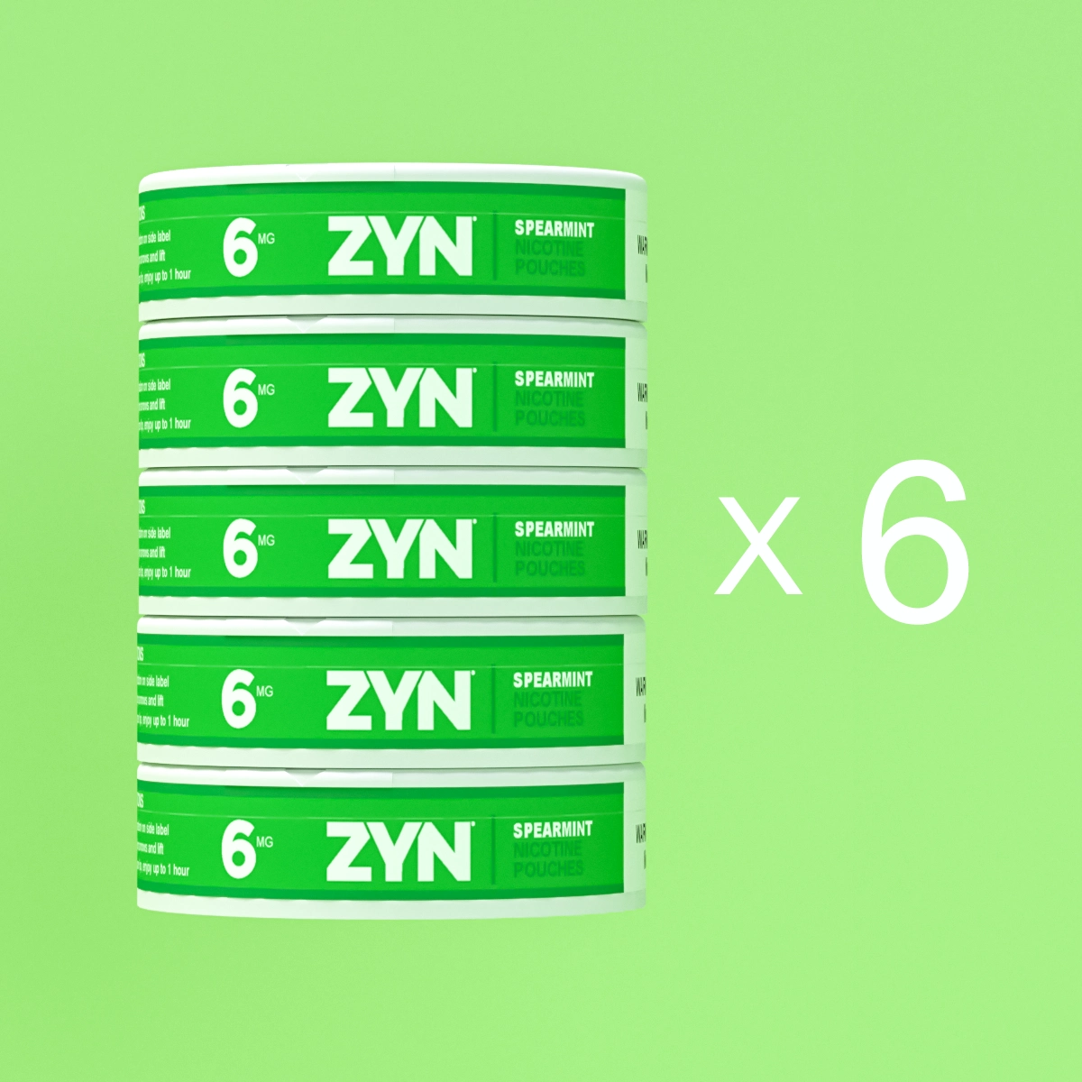 wholesale price 30 packs ZYN Spearmint 6 mg