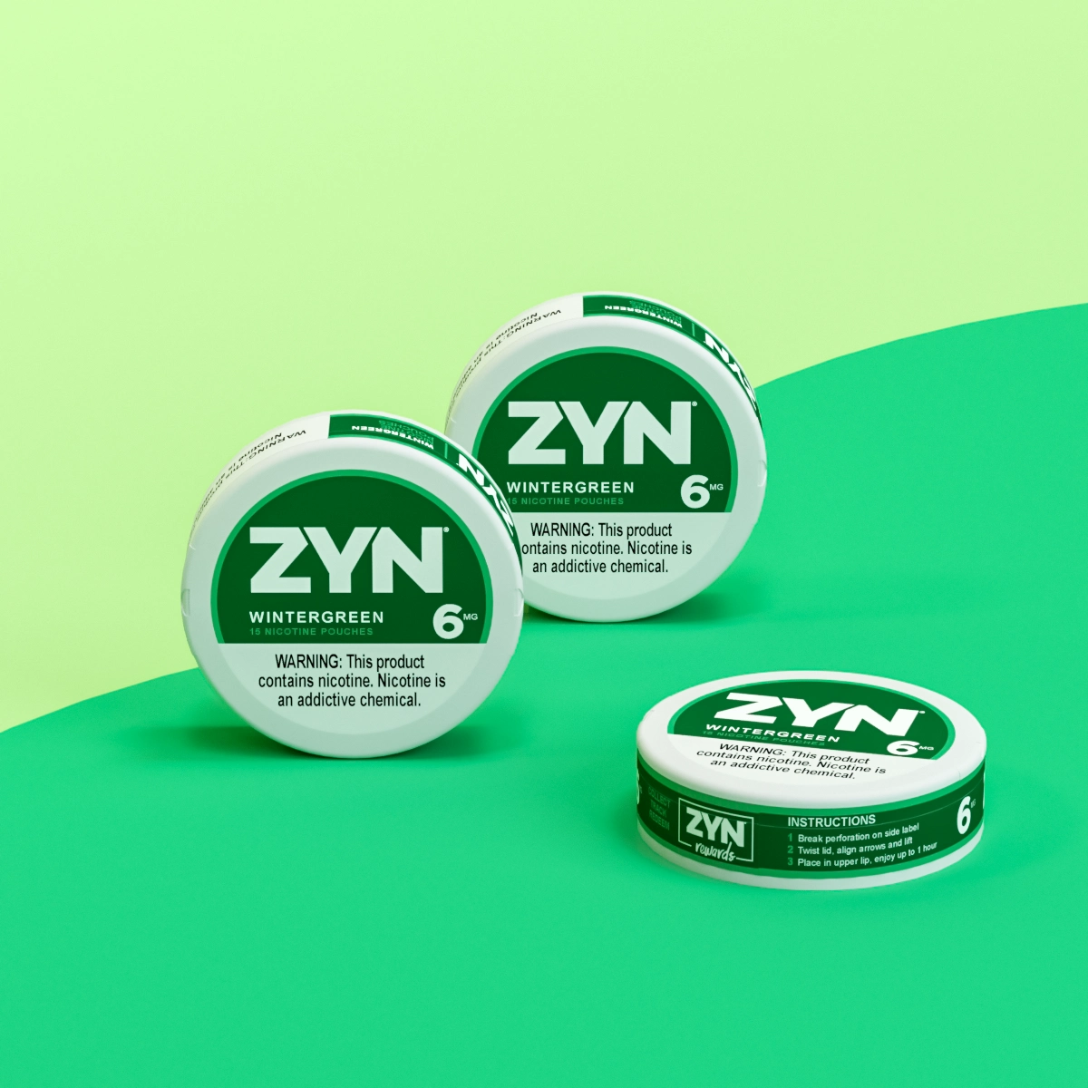shop ZYN Wintergreen 6mg nicotine pouches at shopnicopods.com