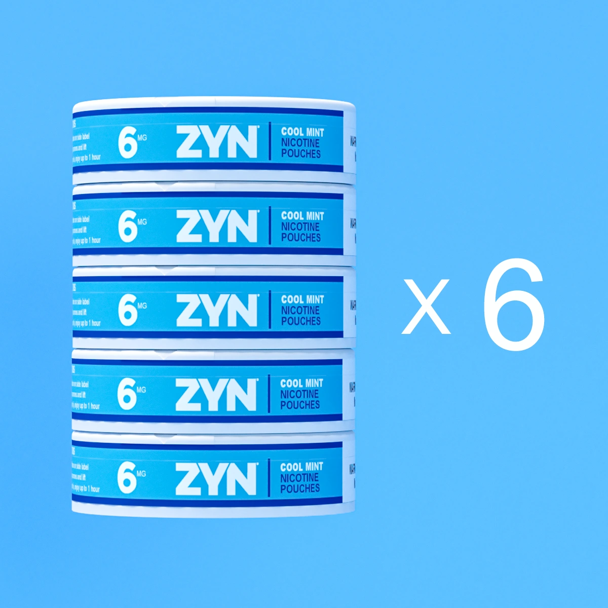 30 packs zyn cool mint pouches