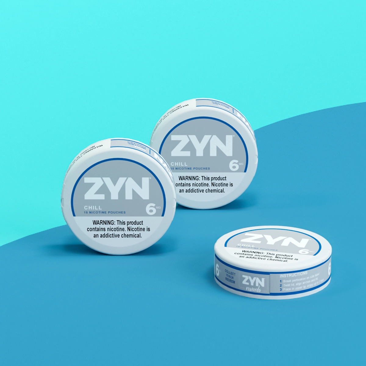 Nicotine ZYN Chill 6 mg pouches