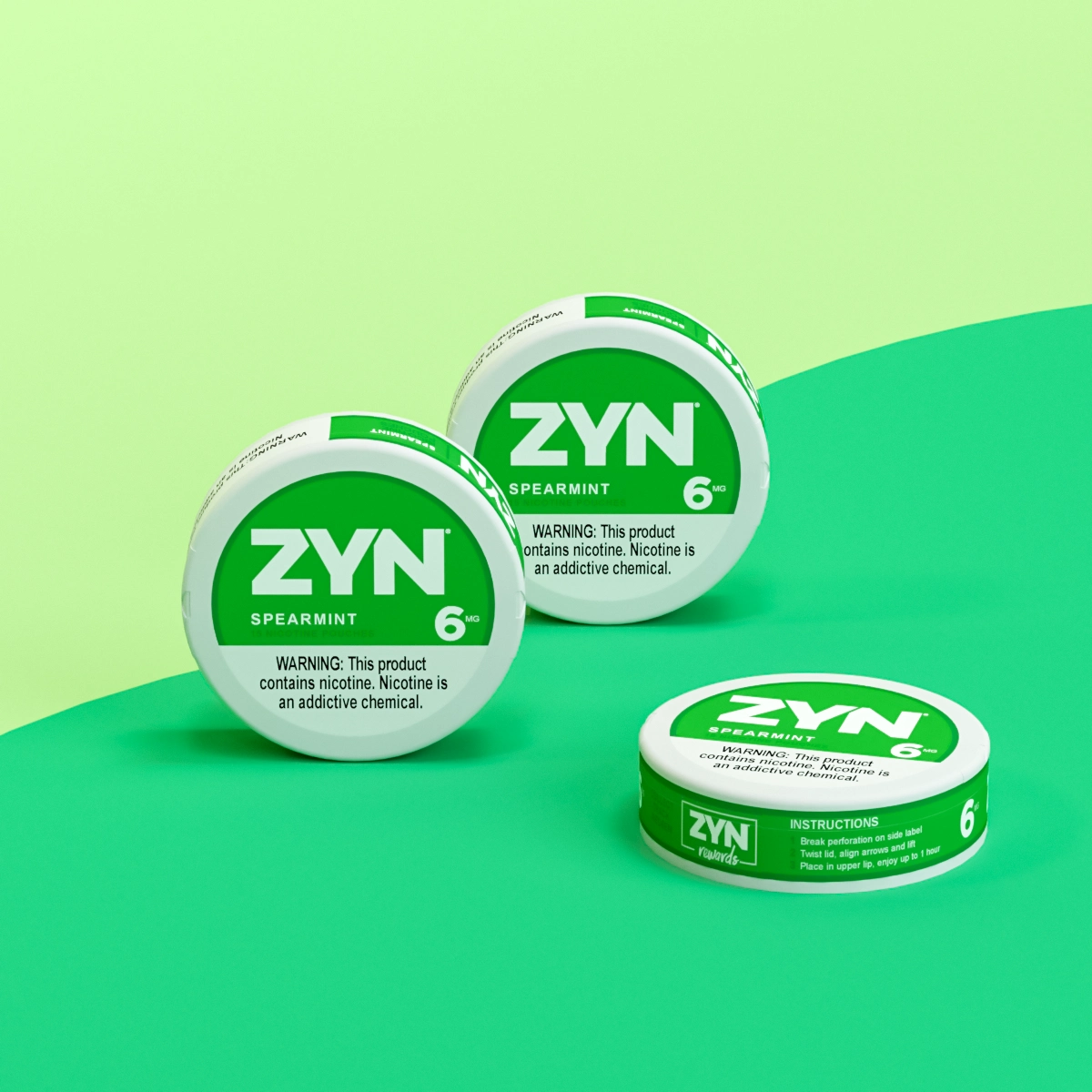 Shop Nicotine pouches ZYN Spearmint 6mg