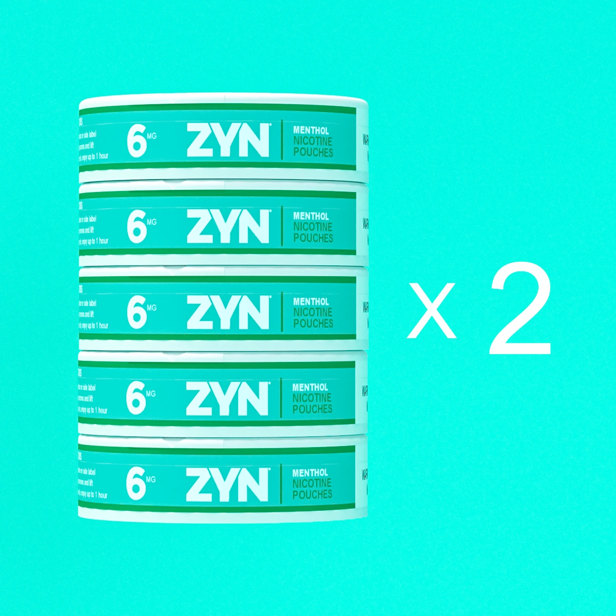 shop ZYN Menthol 6mg nicotine pouches 10 packs