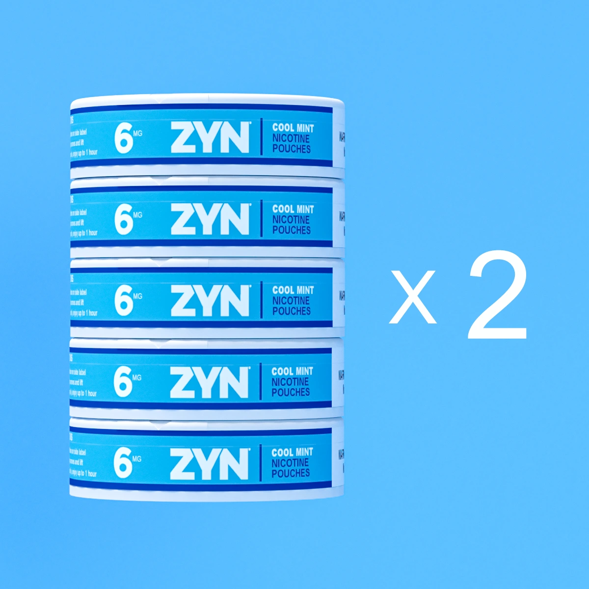 Shop ZYN Cool Mint 6mg nicotine pouches