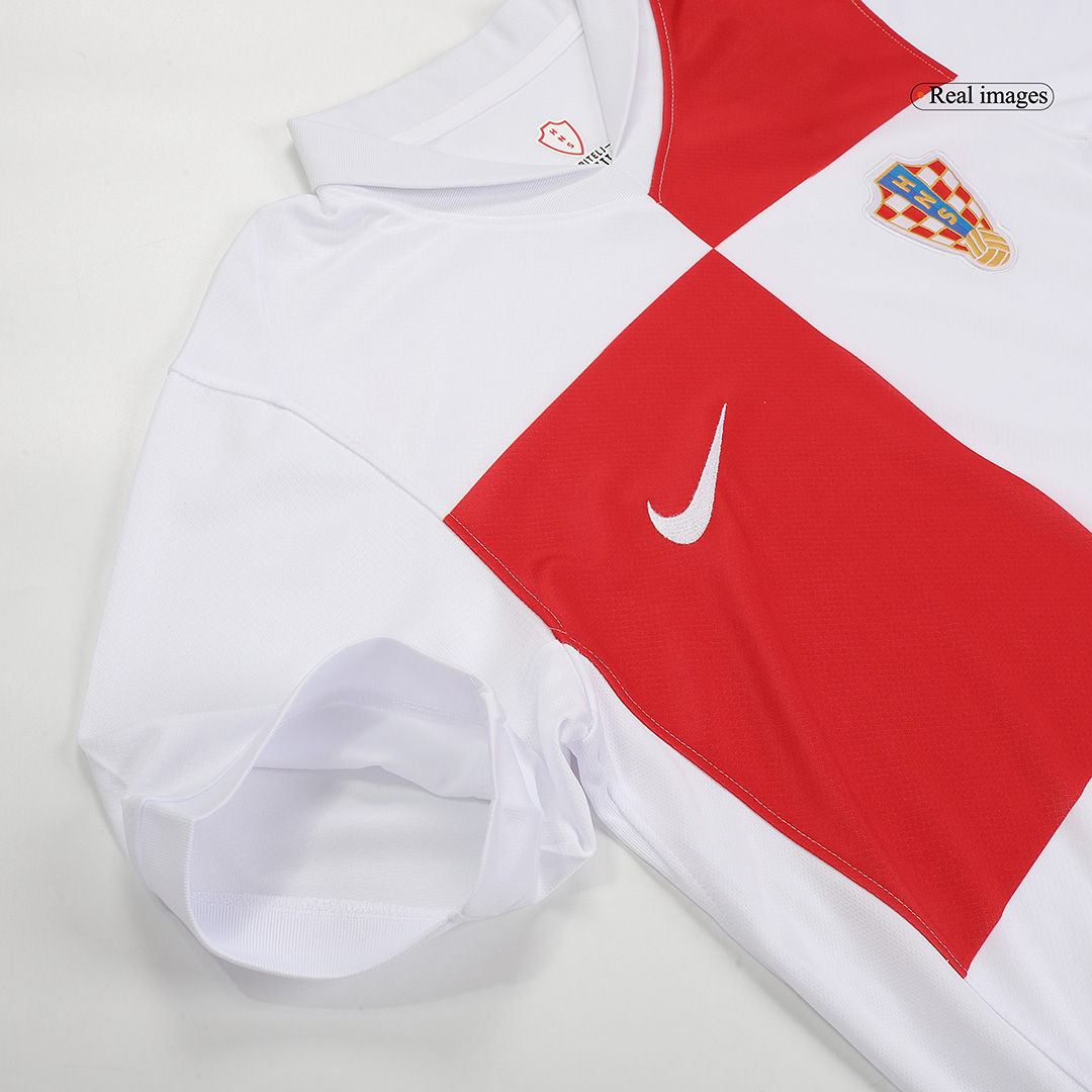 Men's Croatia Home Kit(Jersey+Shorts) Euro 2024