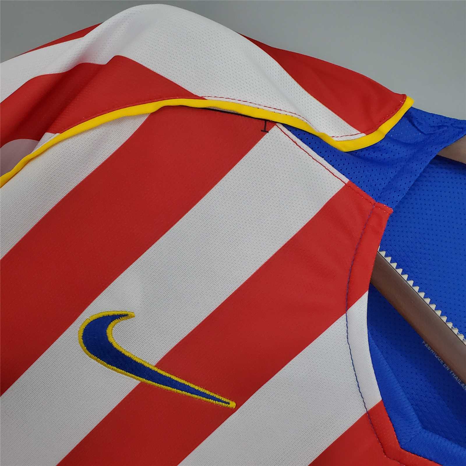 Atletico Madrid Retro Jersey Home 2004/05