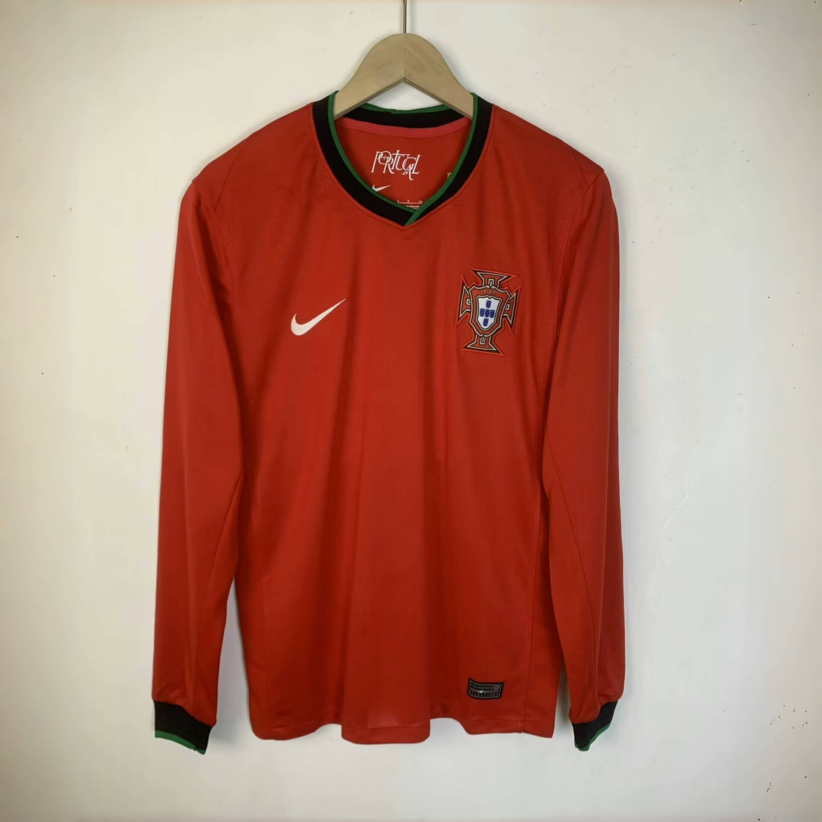 Portugal Home Long Sleeve Jersey Euro 2024