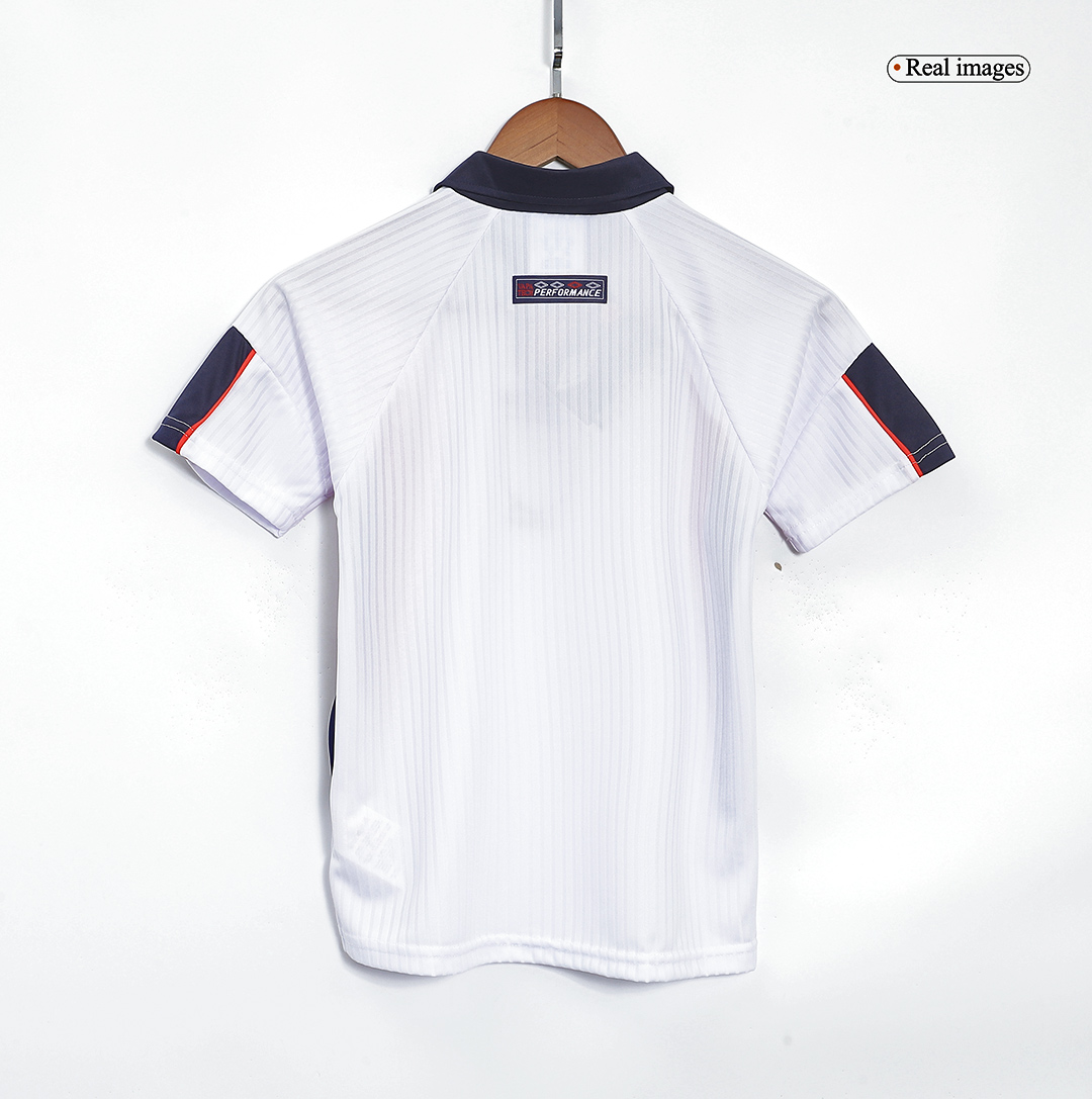 England Kids Retro Jersey Home Kit(Jersey+Shorts) Replica World Cup 1998