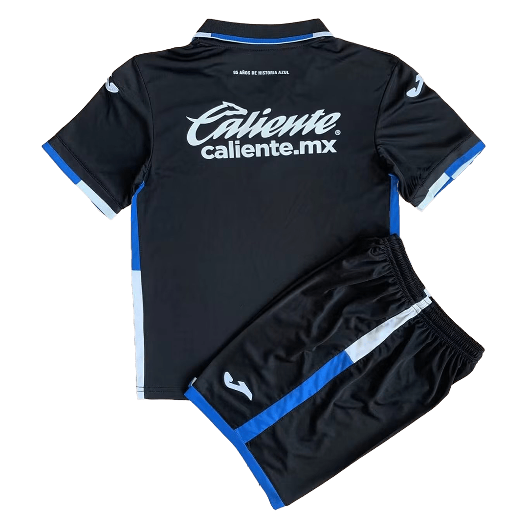 Cruz Azul Kids Soccer Jersey Third Away Kit(Jersey+Shorts) Replica 2022/23