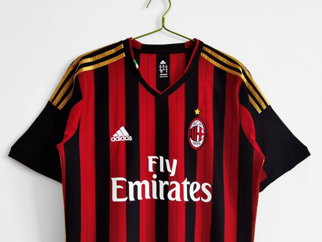 AC Milan Retro Jersey Home 2013/14