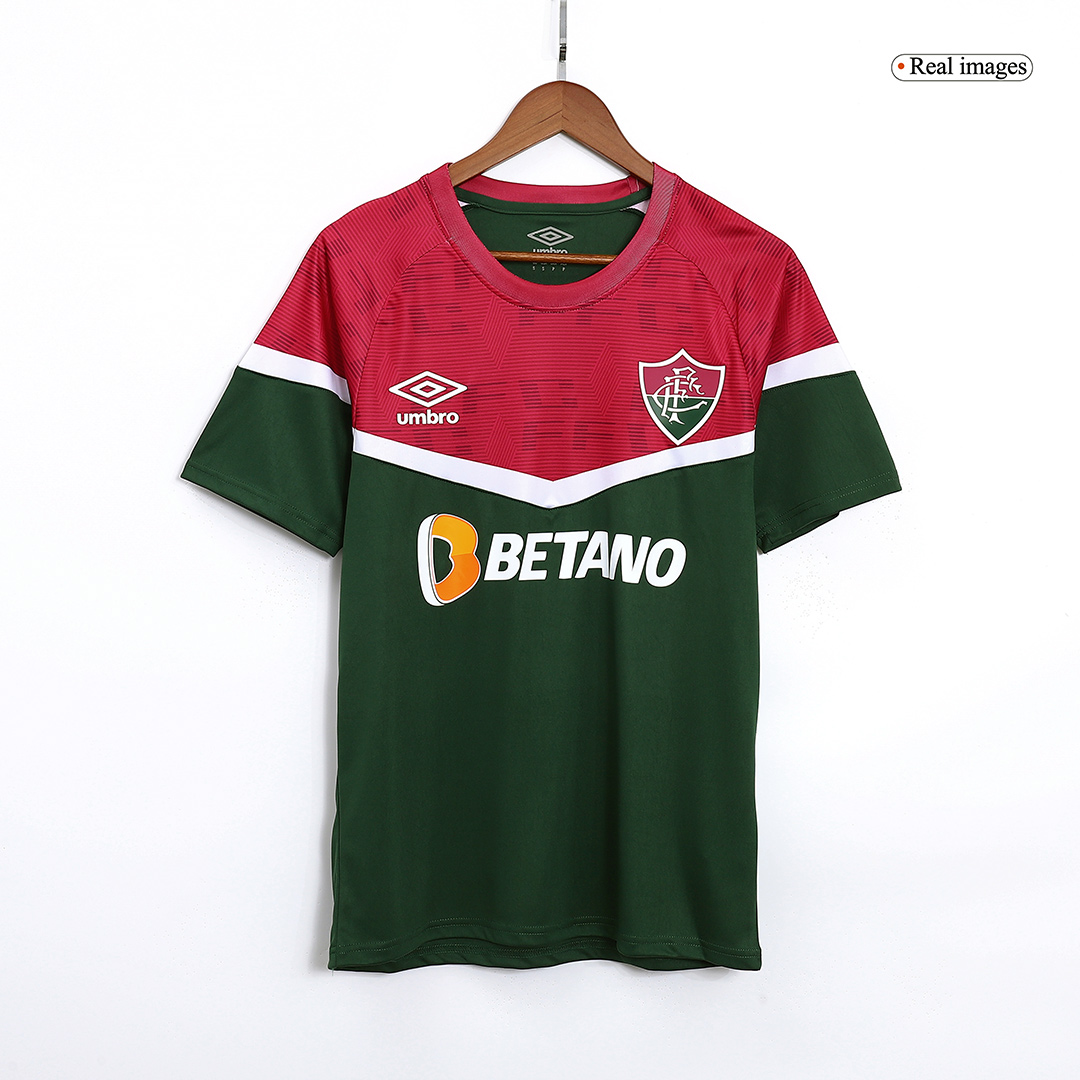 Fluminense FC Pre-Match Jersey Red&Green Replica 2023/24