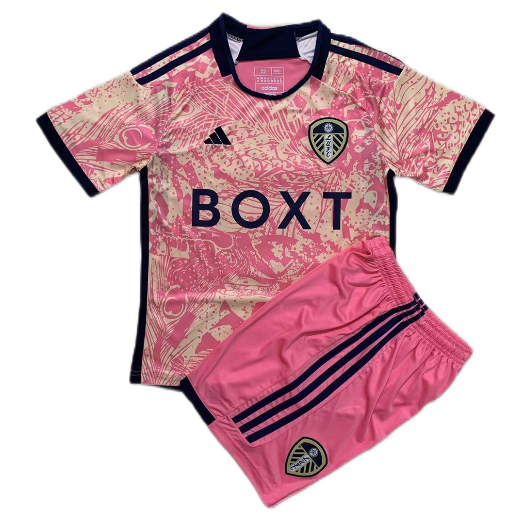 Kids Leeds United Third Kit Jersey+Shorts 2023/24