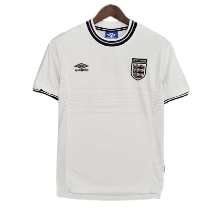 England Retro Jersey Home Replica Euro Cup 2000