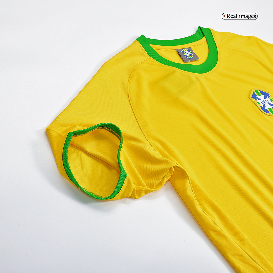 Brazil Retro Jersey Home World Cup 1970 