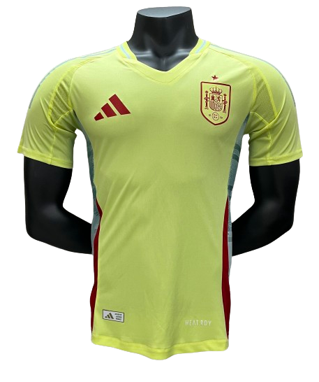 Spain Away Jersey Player Version EURO 2024