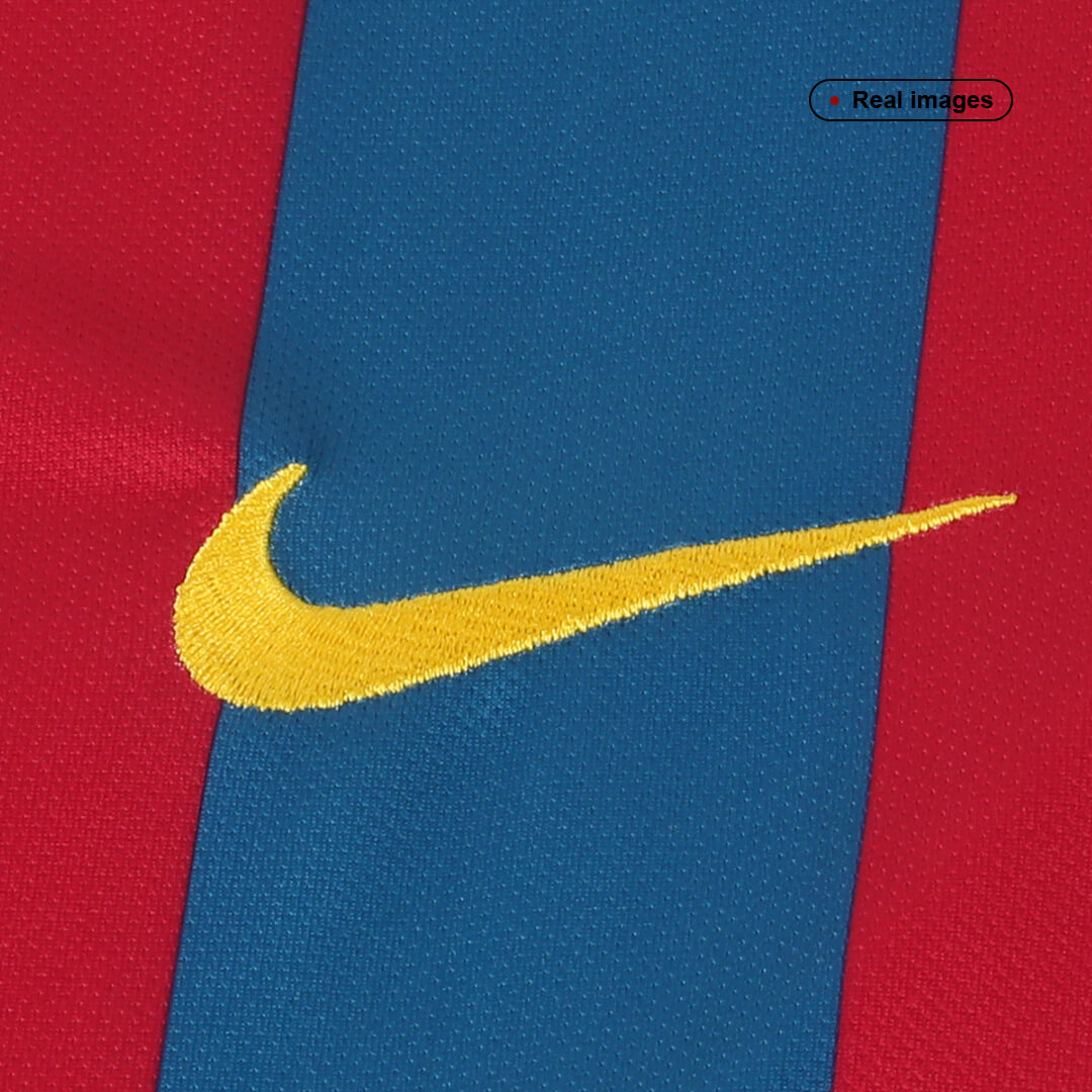 Barcelona Retro Long Sleeve UCL Edition Home Jersey 2005/06