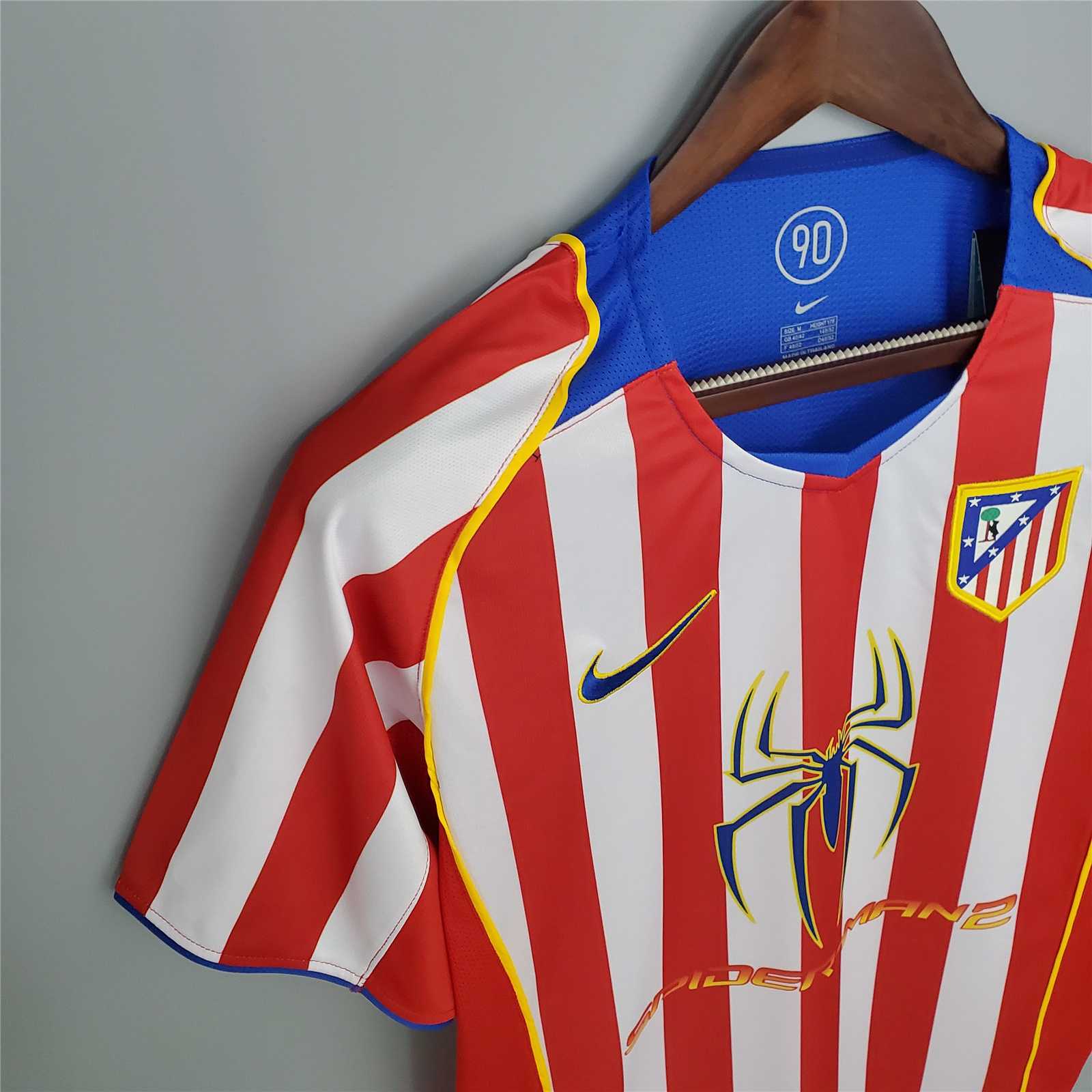 Atletico Madrid Retro Jersey Home 2004/05