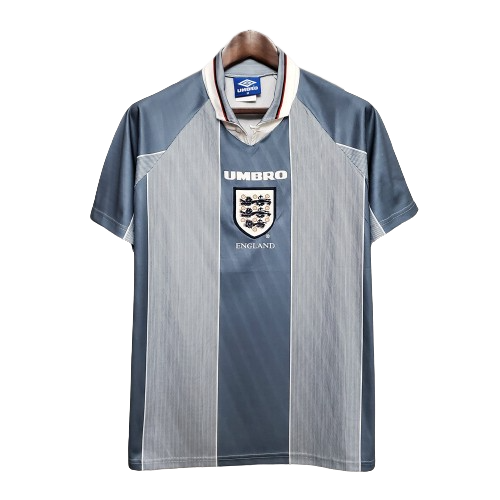 England Retro Soccer Jersey Away Replica Euro Cup 1996