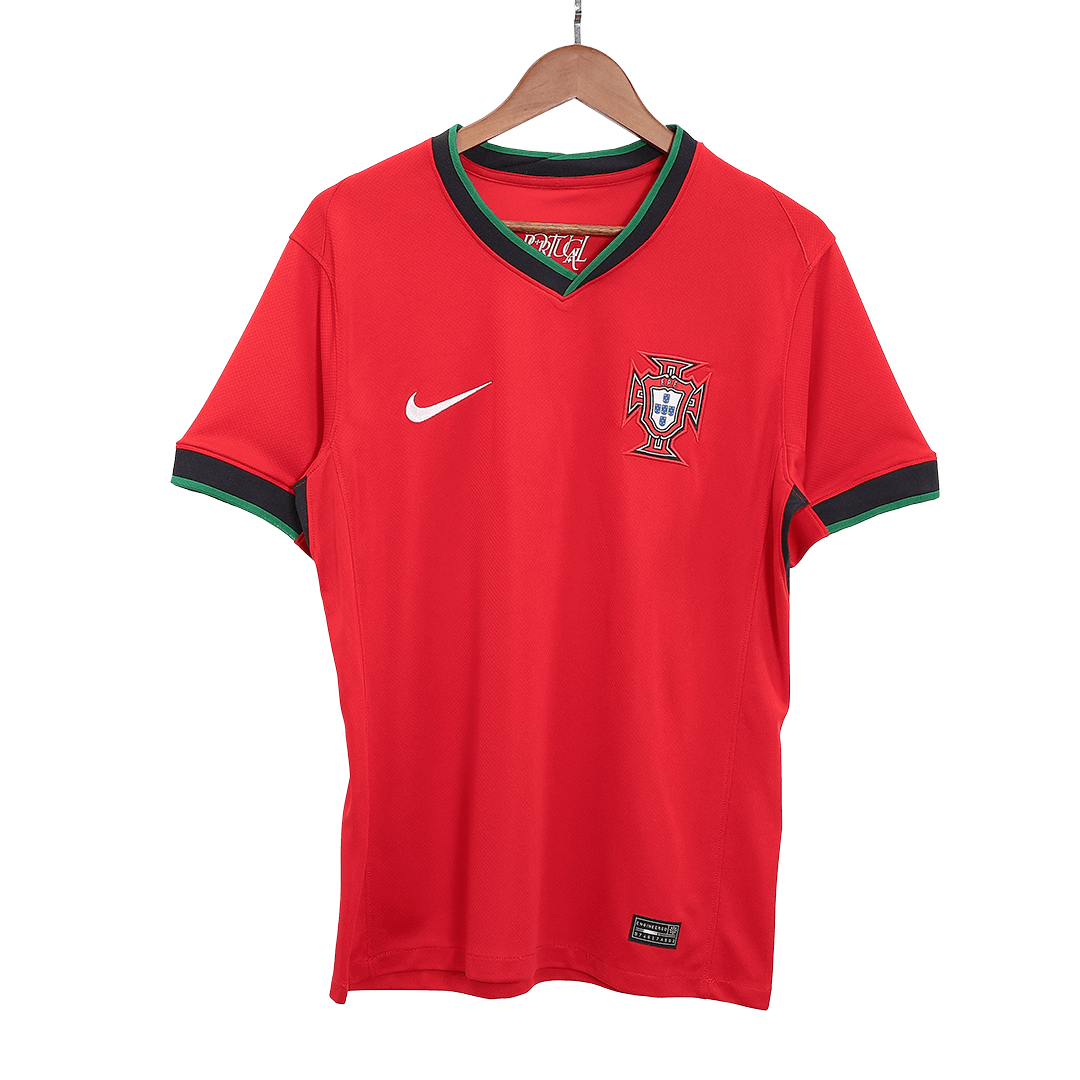 Portugal Home Ronaldo #7 R. Leão #17 Pepe #3 Jersey Euro 2024