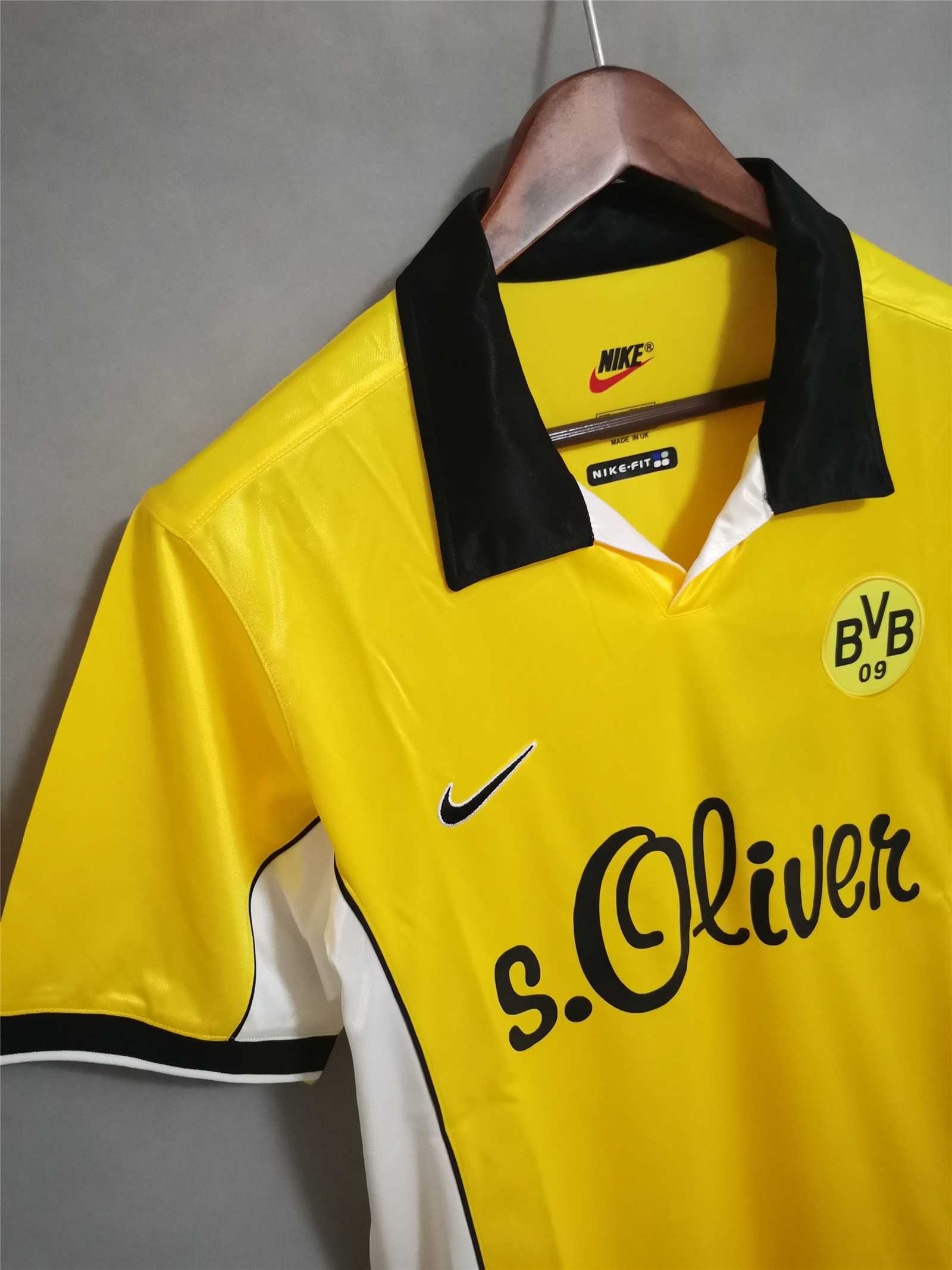 Borussia Dortmund Retro Jersey Home 1998/99