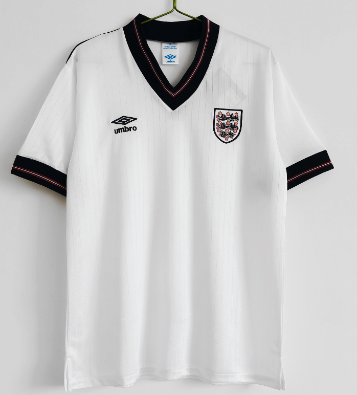 England Retro Soccer Jersey Home Replica 1984/87 