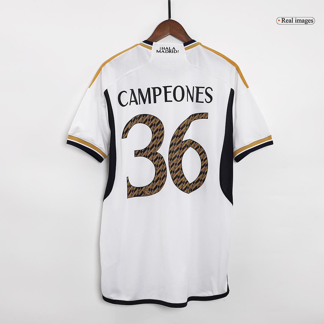[CAMPEONES #36] Real Madrid Home Jersey 2023/24【Customize Unavailable】