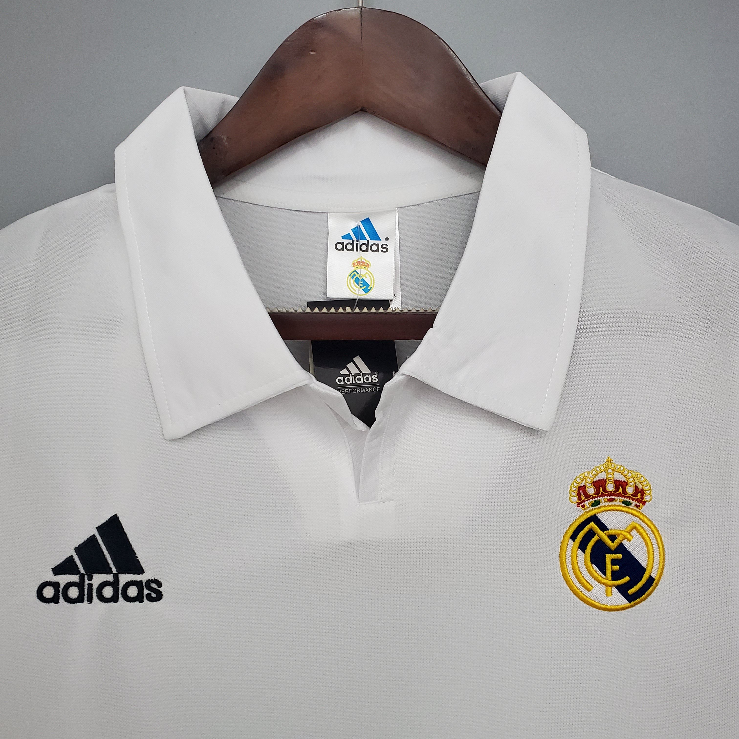Real Madrid Retro Jersey Centenary Home 2002/03