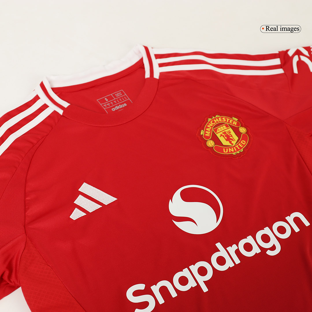 Manchester United Home Kit(Jersey+Shorts) 2024/25