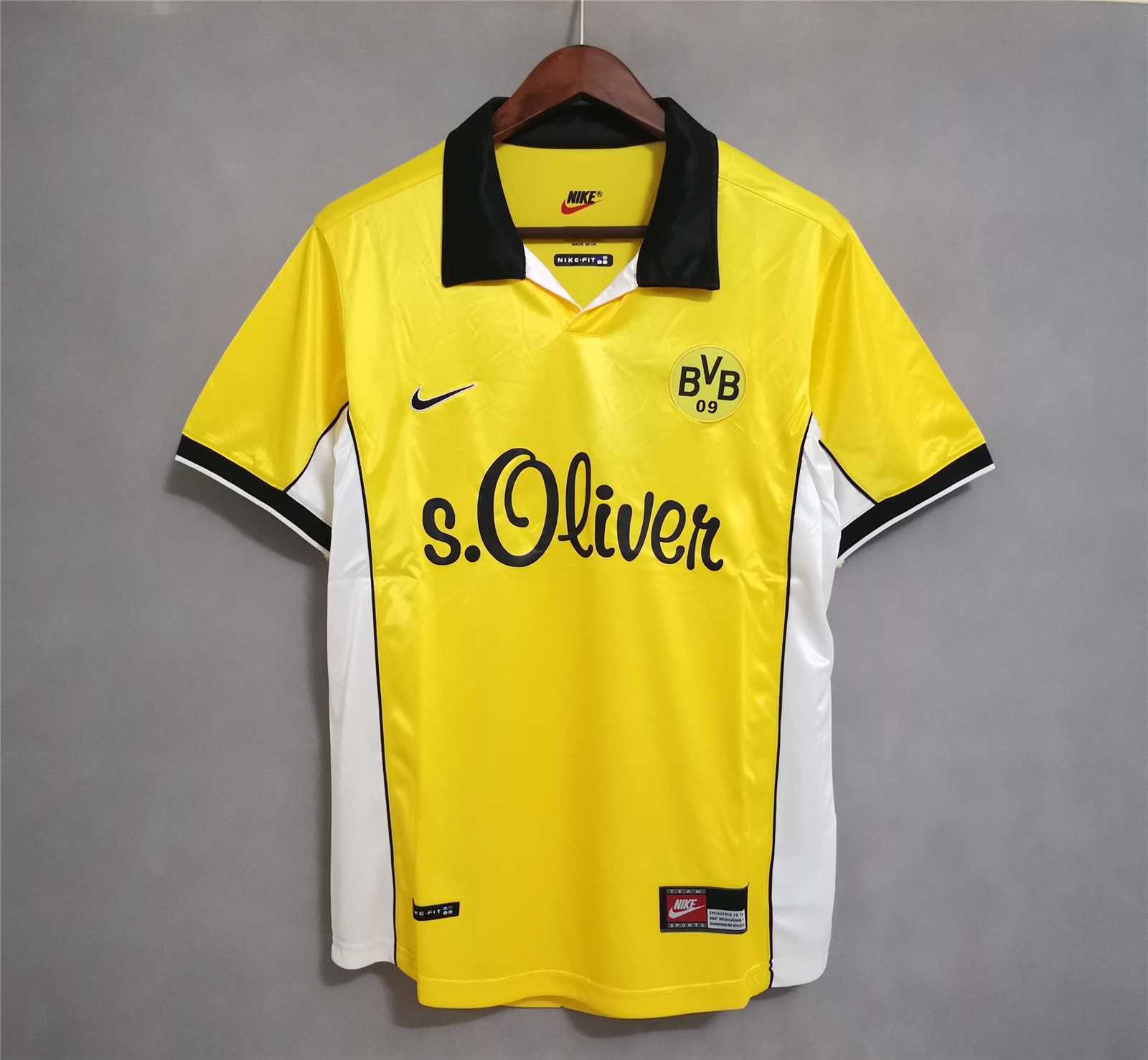 Borussia Dortmund Retro Jersey Home 1998/99