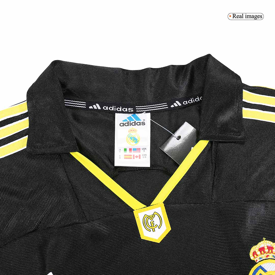 Real Madrid Retro Away Long Sleeve Jersey 1999/01