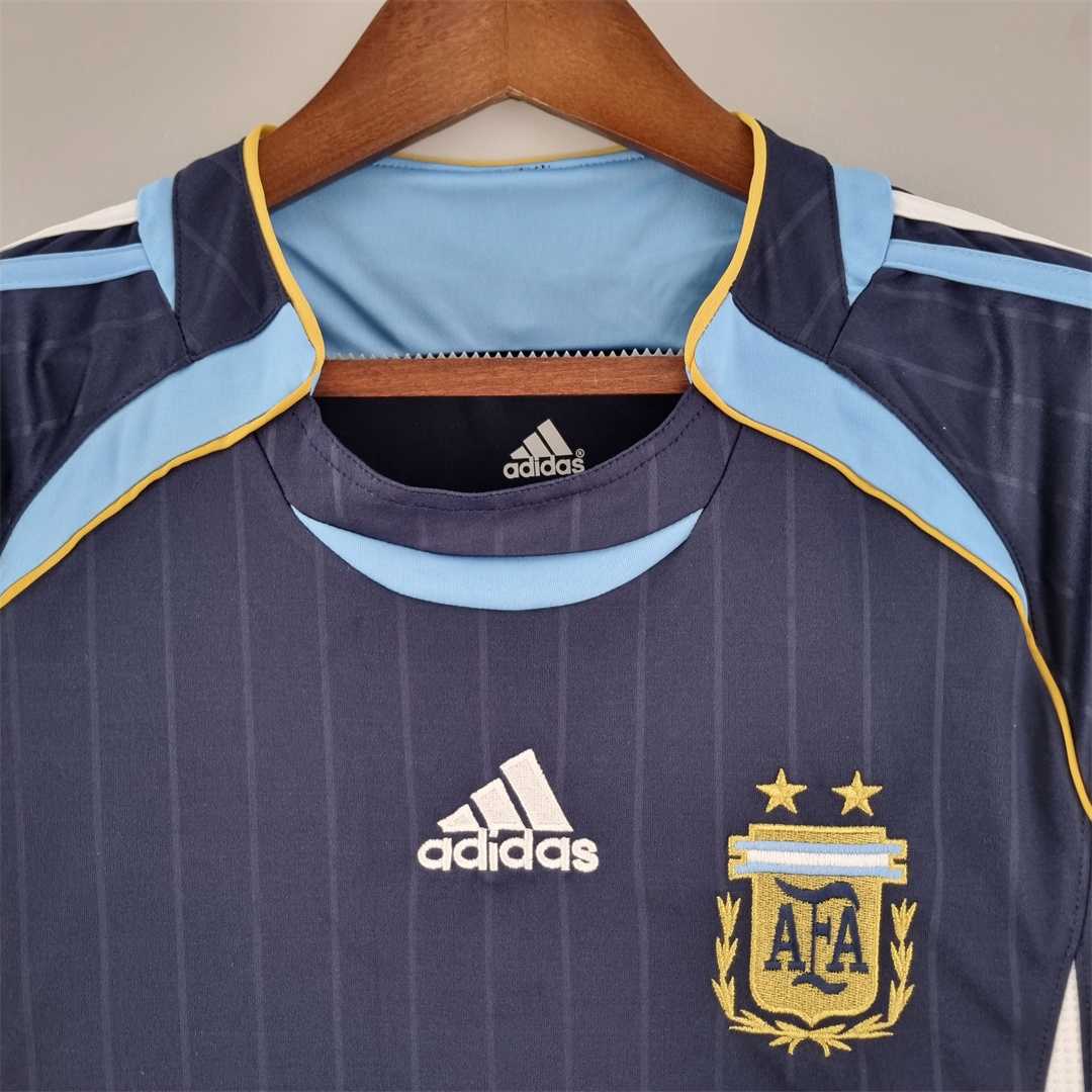 Argentina Retro Jersey Away Replica World Cup 2006