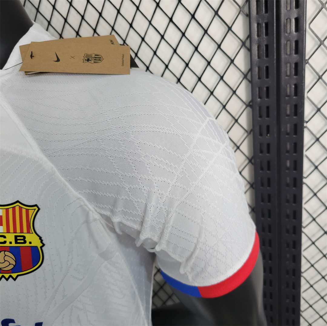 Barcelona Away Jersey Player Version 2023/24