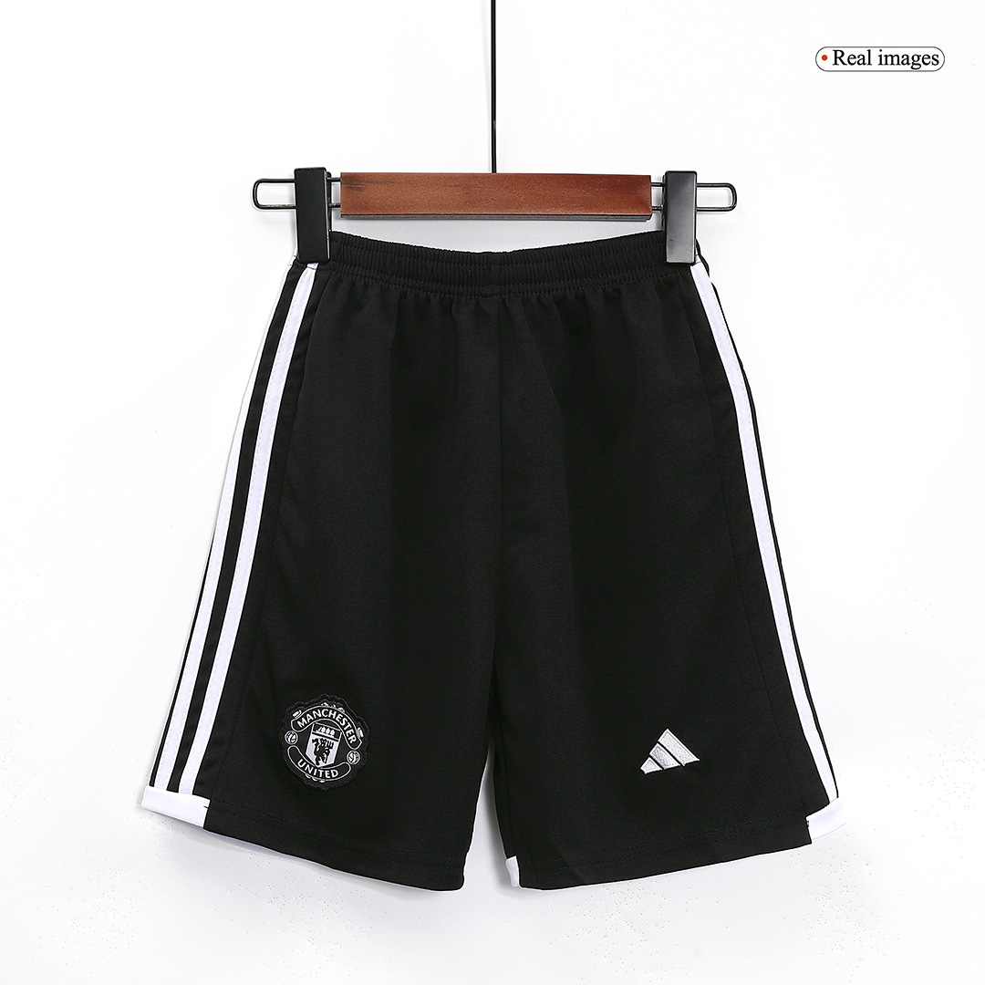 Kids Manchester United Away Jersey Kit 2023/24