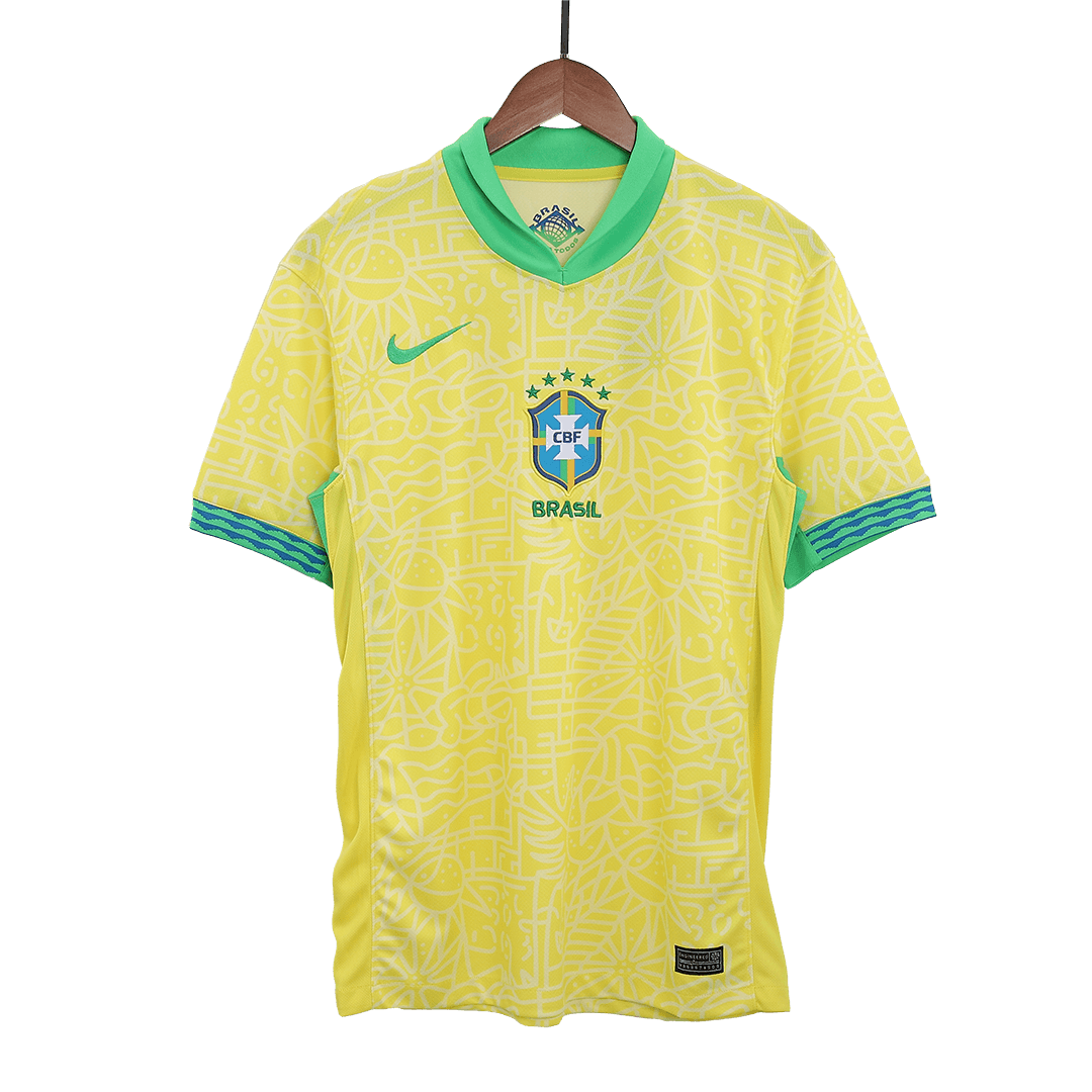 Brazil Home Whole Kit(Jersey+Shorts+Socks) 2024