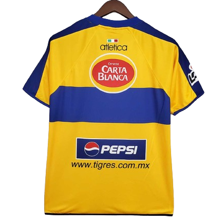 Tigres UANL Retro Jersey Home 2001/02