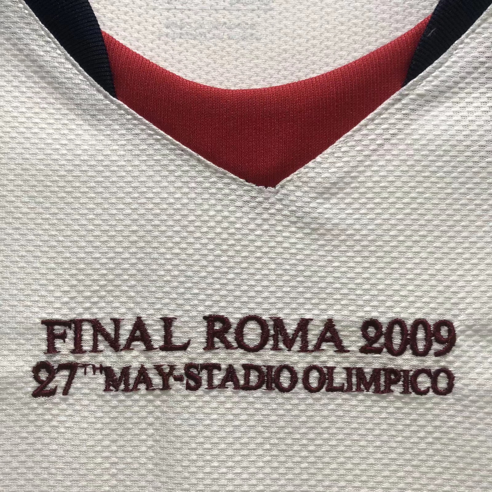 Manchester United Retro Jersey Home UCL Final 2008/09