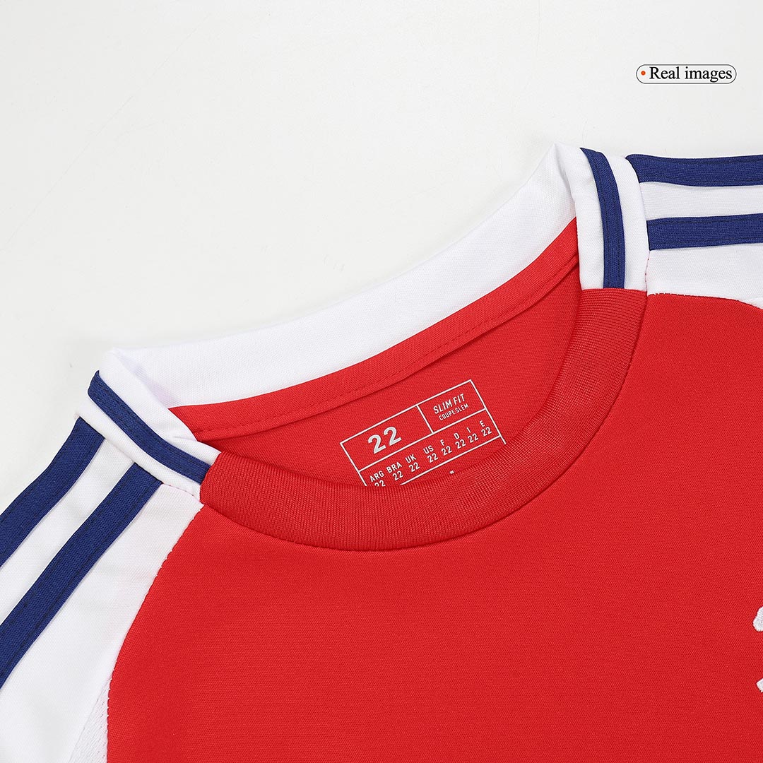 Kids Arsenal Home Jersey Kits(Jersey+Shorts+Socks) 2024/25