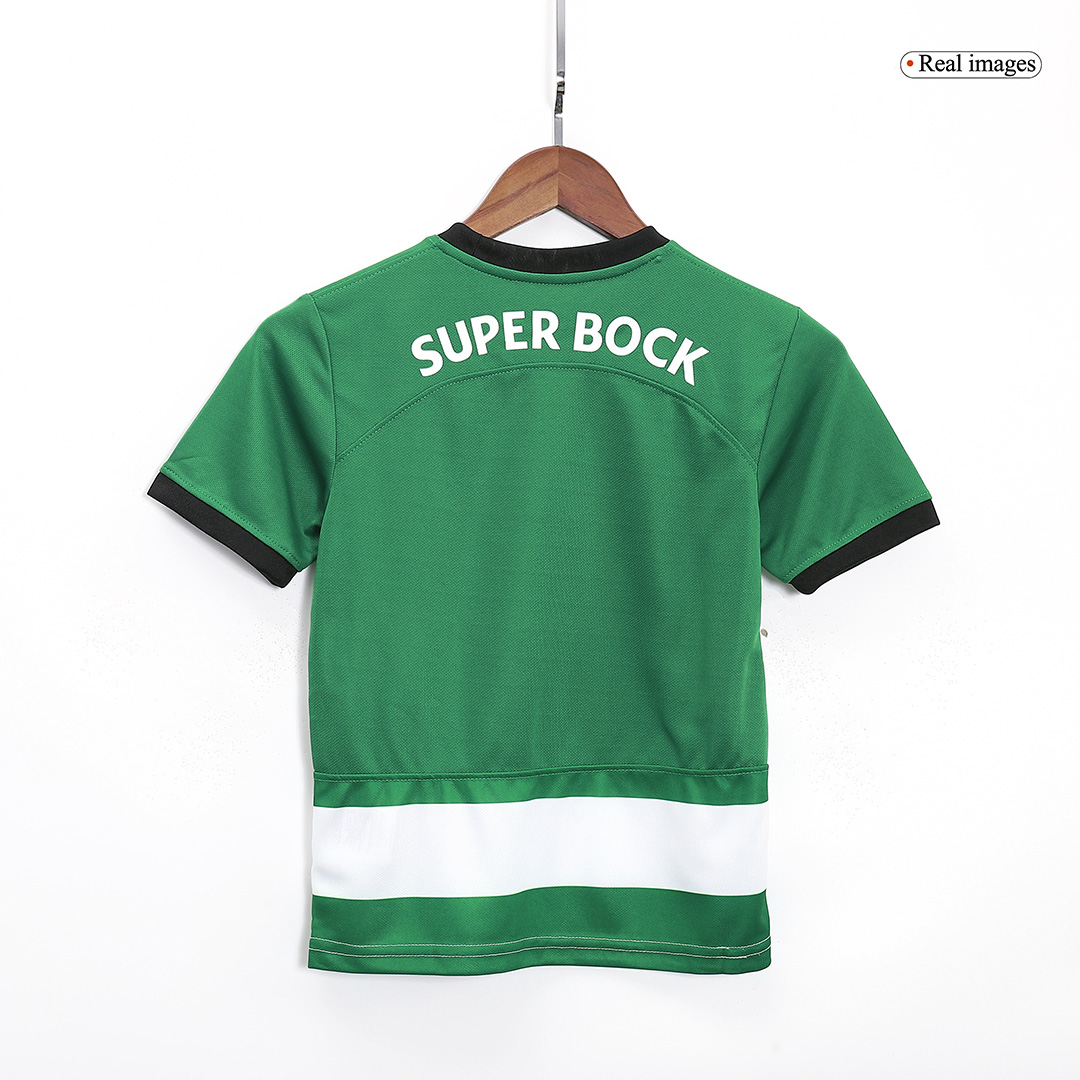 Kids Sporting CP Home Kit Jersey+Short 2023/24