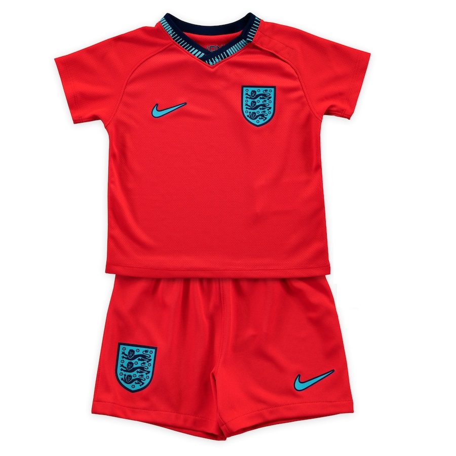 England Kids Jersey Away Kit(Jersey+Shorts) Replica World Cup 2022