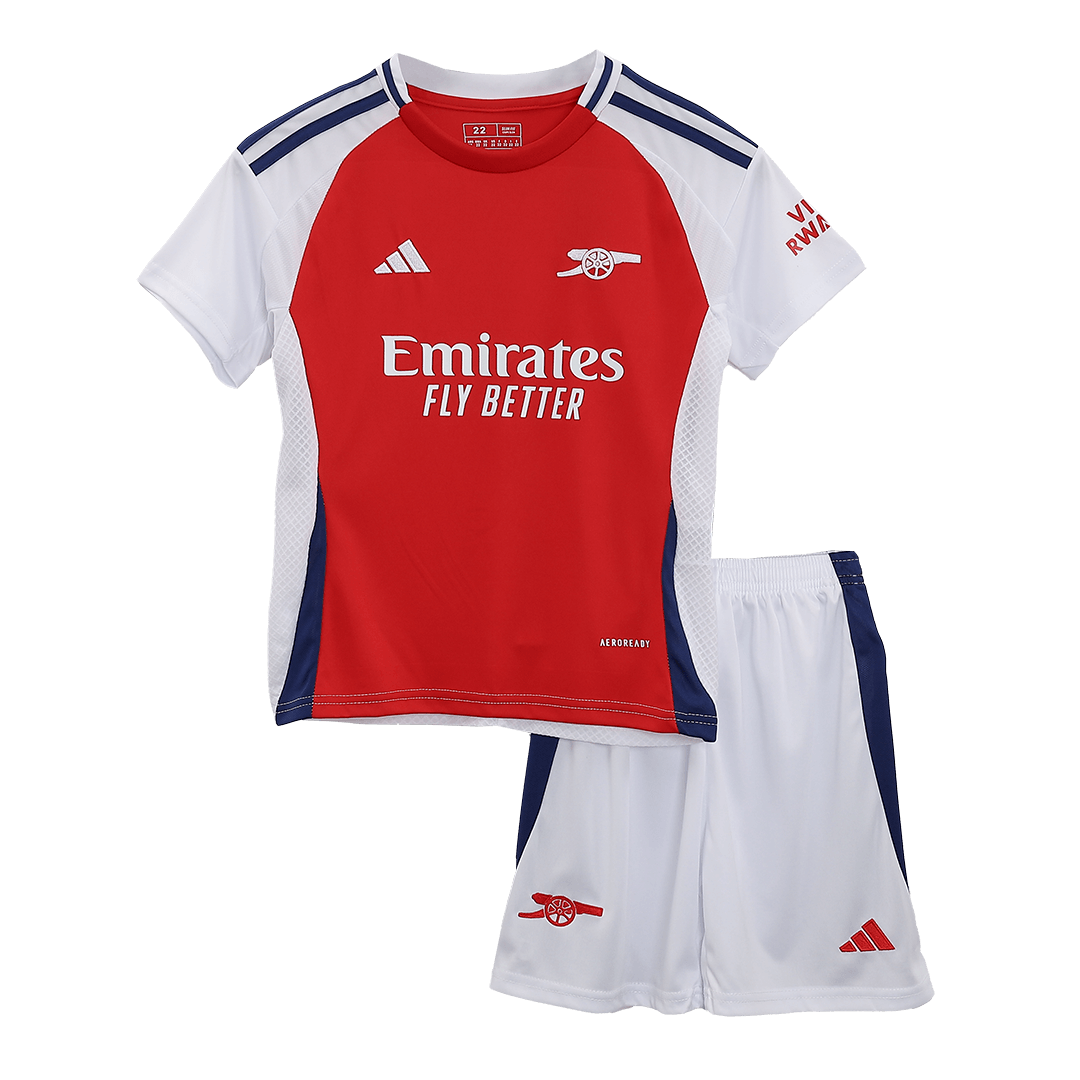 Kids Arsenal Home Jersey Kits(Jersey+Shorts+Socks) 2024/25