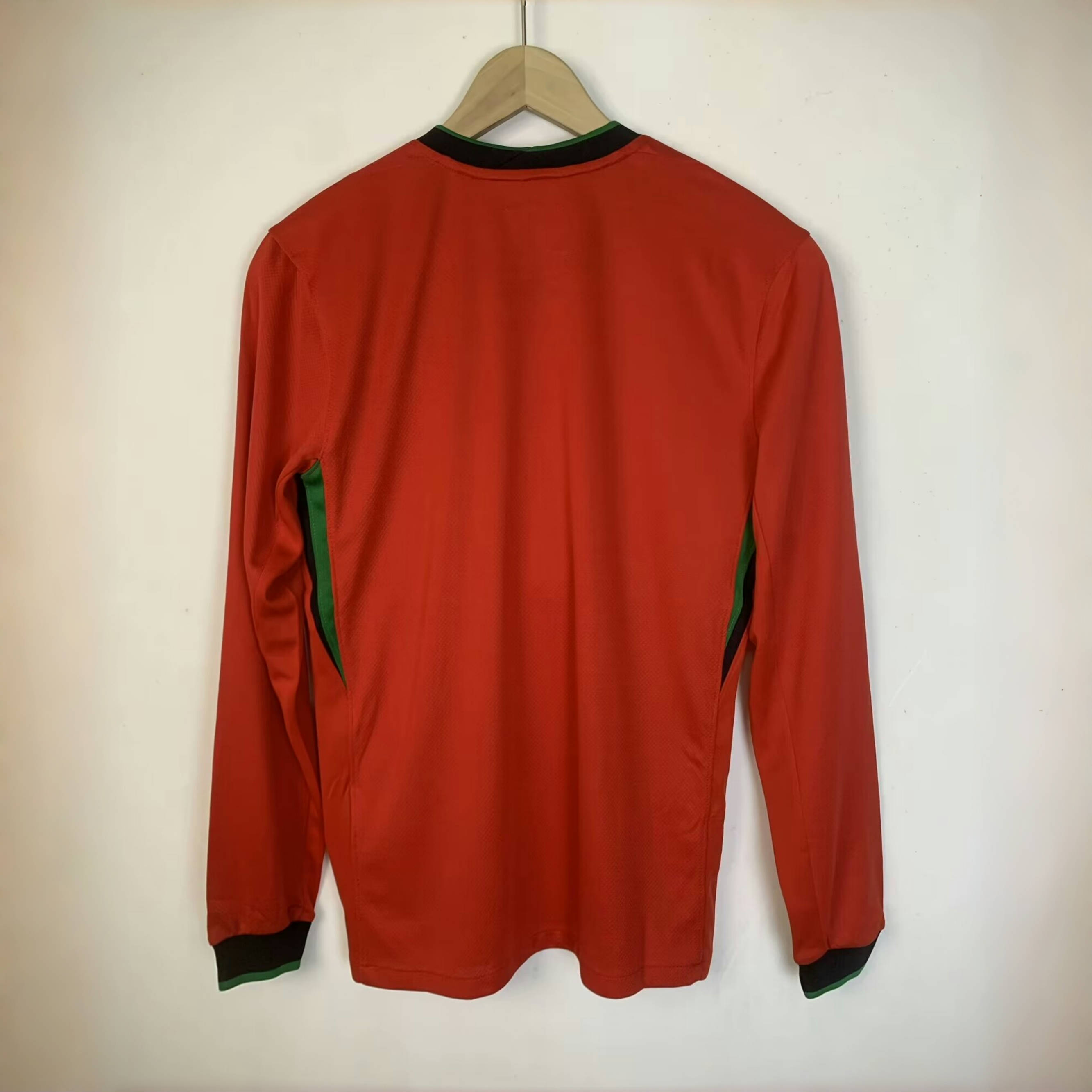 Portugal Home Long Sleeve Jersey Euro 2024