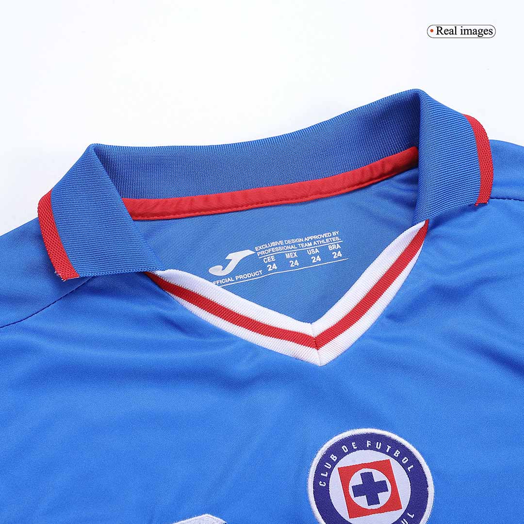 Cruz Azul Kids Soccer Jersey Home Kit(Jersey+Shorts) Replica 2022/23