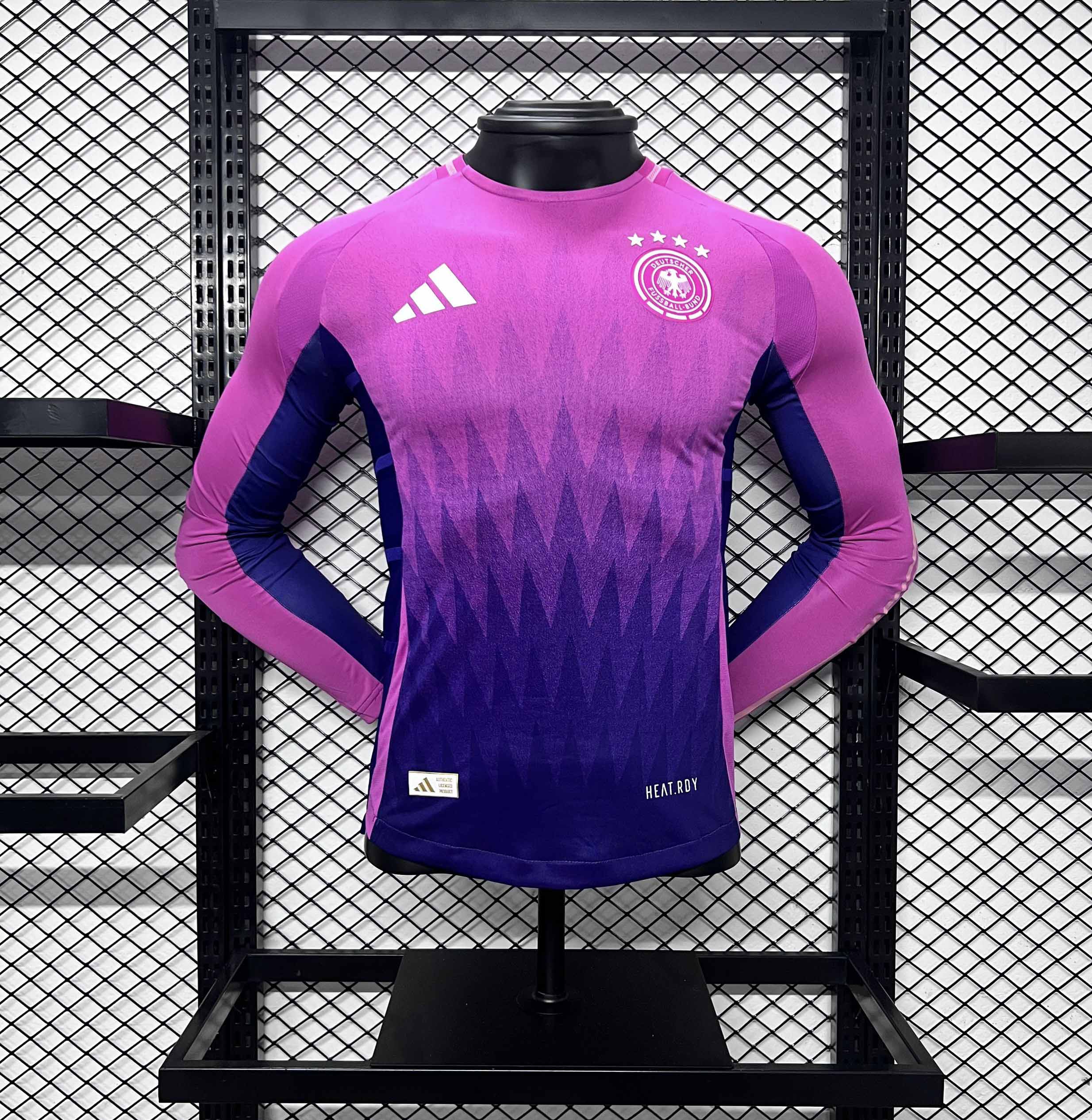 Germany Away Long Sleeve Jersey Player Version Euro 2024