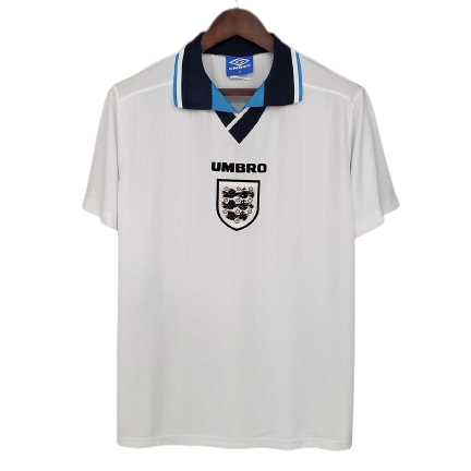 England Retro Jersey Home Replica Euro Cup 1996