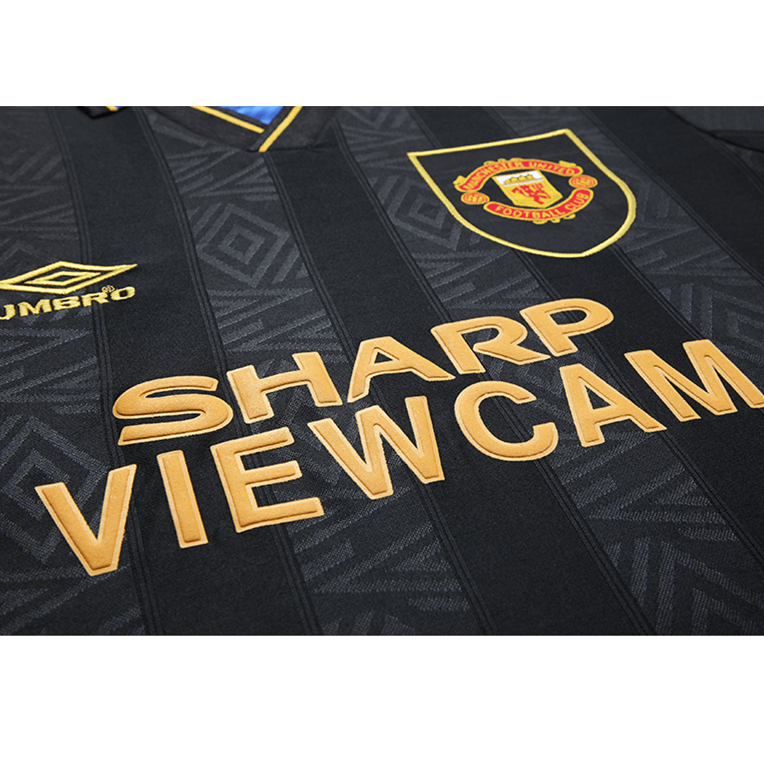 Manchester United Retro Long Sleeve Away Jersey 1993/95