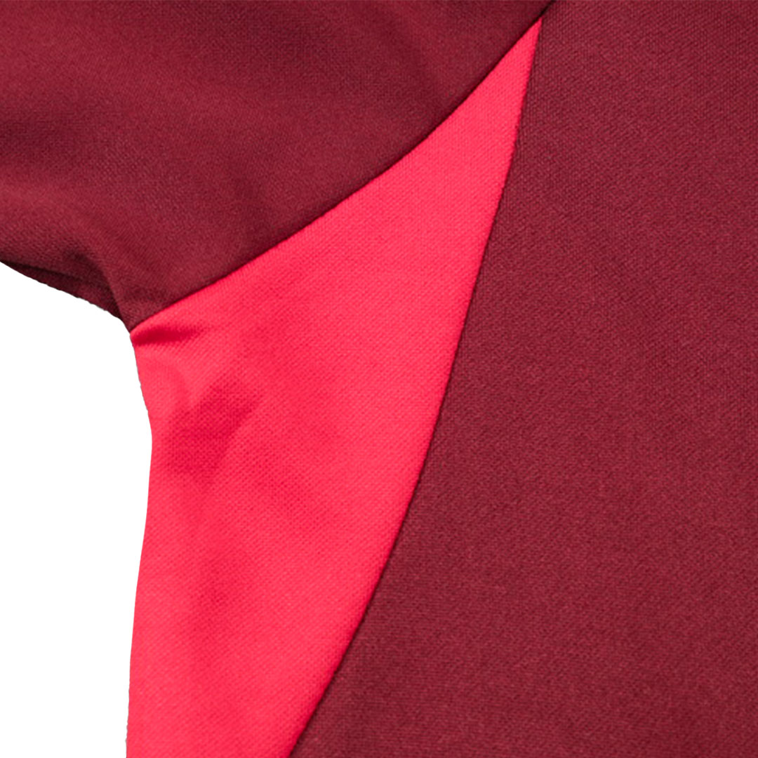 Manchester United Zipper Sweatshirt Kit(Top+Pants) Red 2023/24