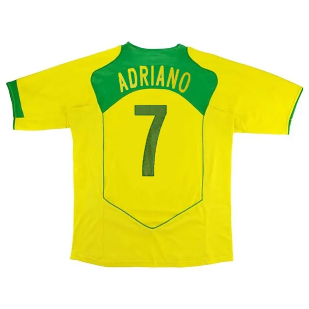 Brazil Retro Jersey Home 2004
