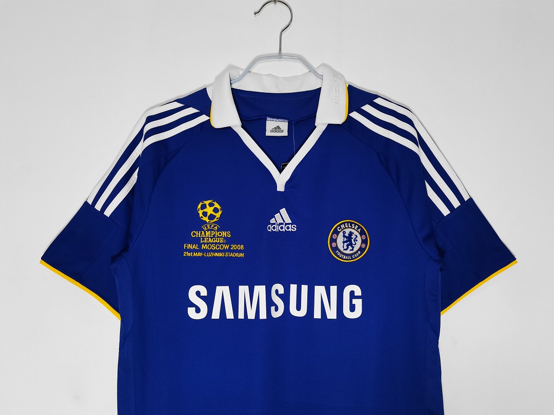 Chelsea UCL Final Home Retro Jersey 2008