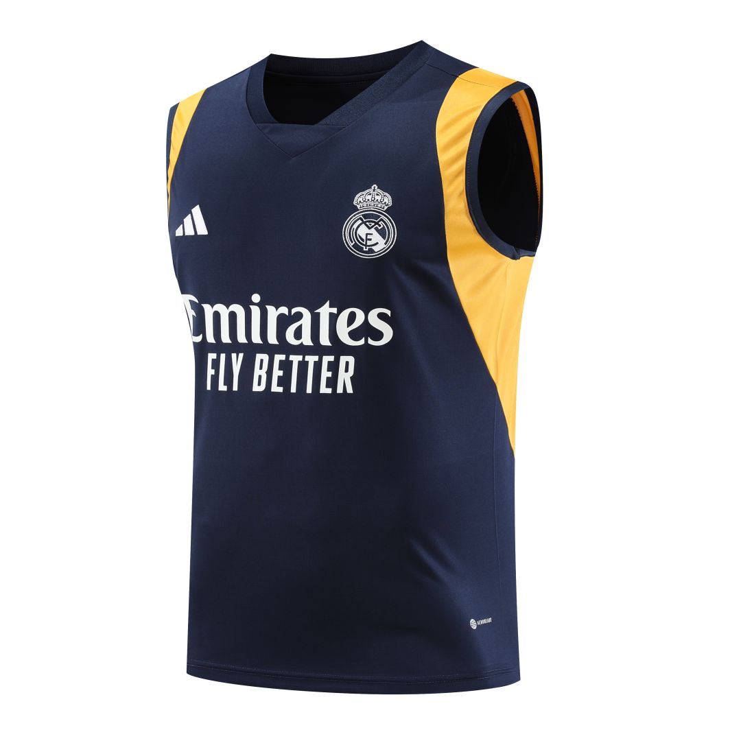 Real Madrid Pre-Match Vest Jersey Navy 2023/24