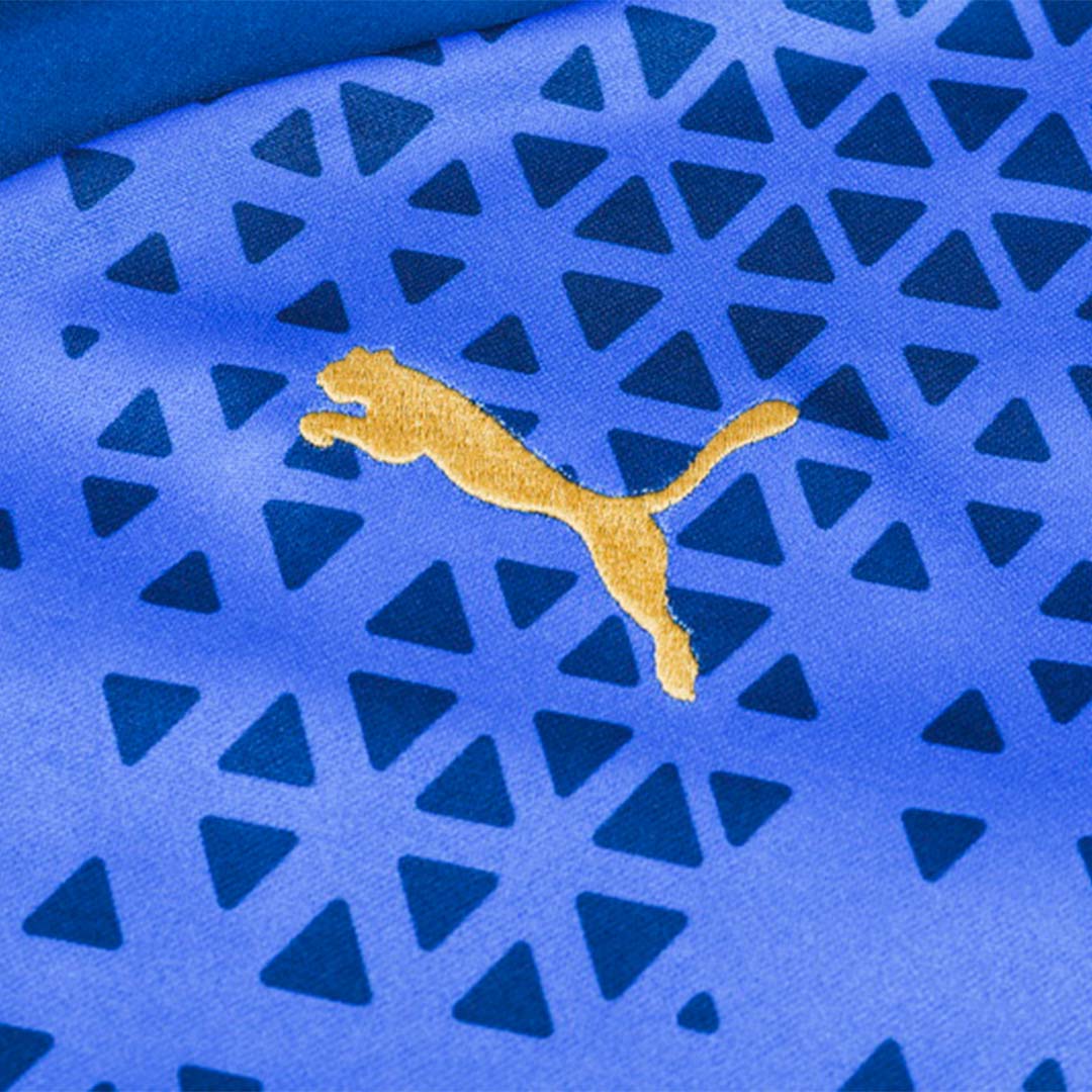 Marseille Zipper Sweatshirt Kit(Top+Pants) Blue 2023/24